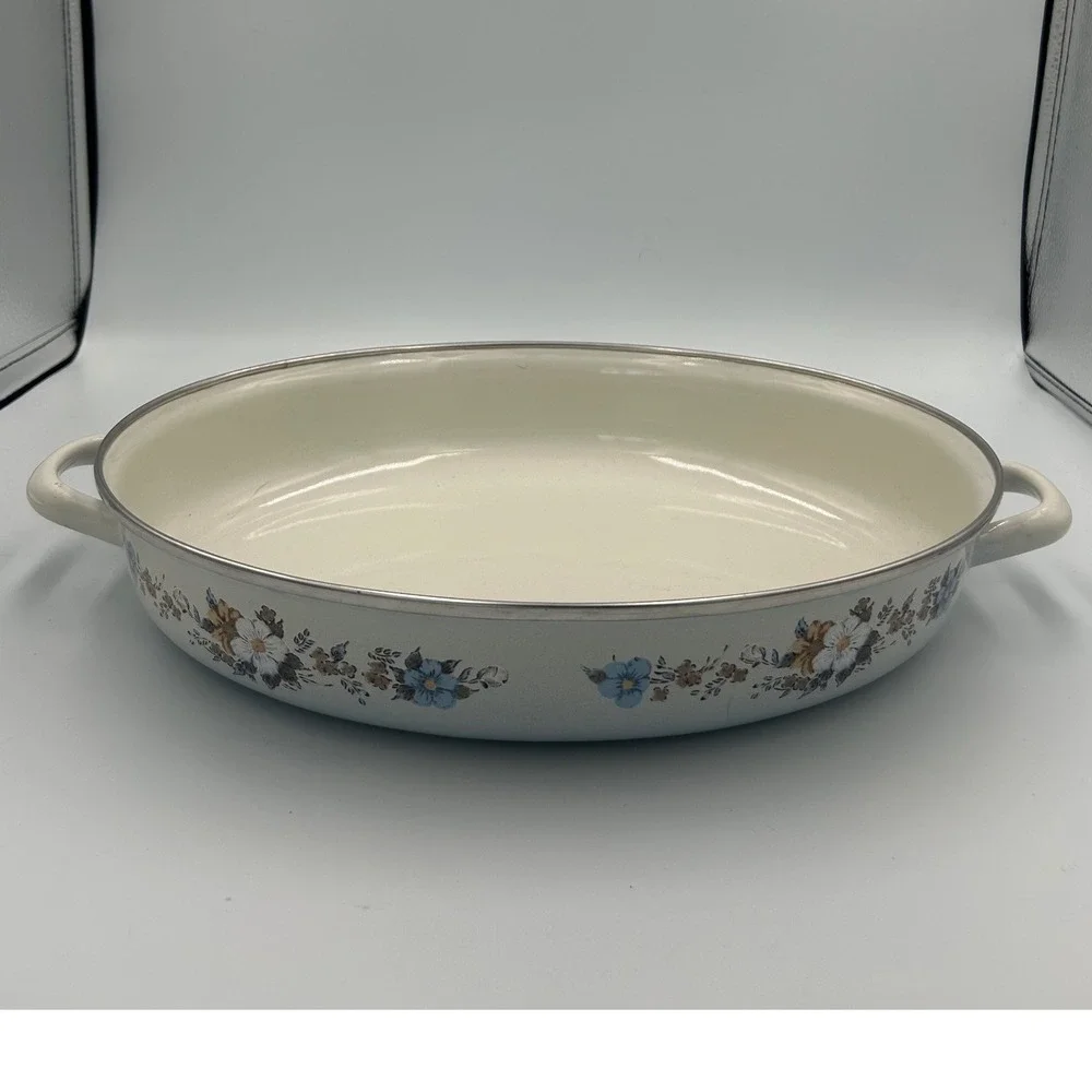 Vintage Johann Haviland‎ Spring Bouquet Enamel 13